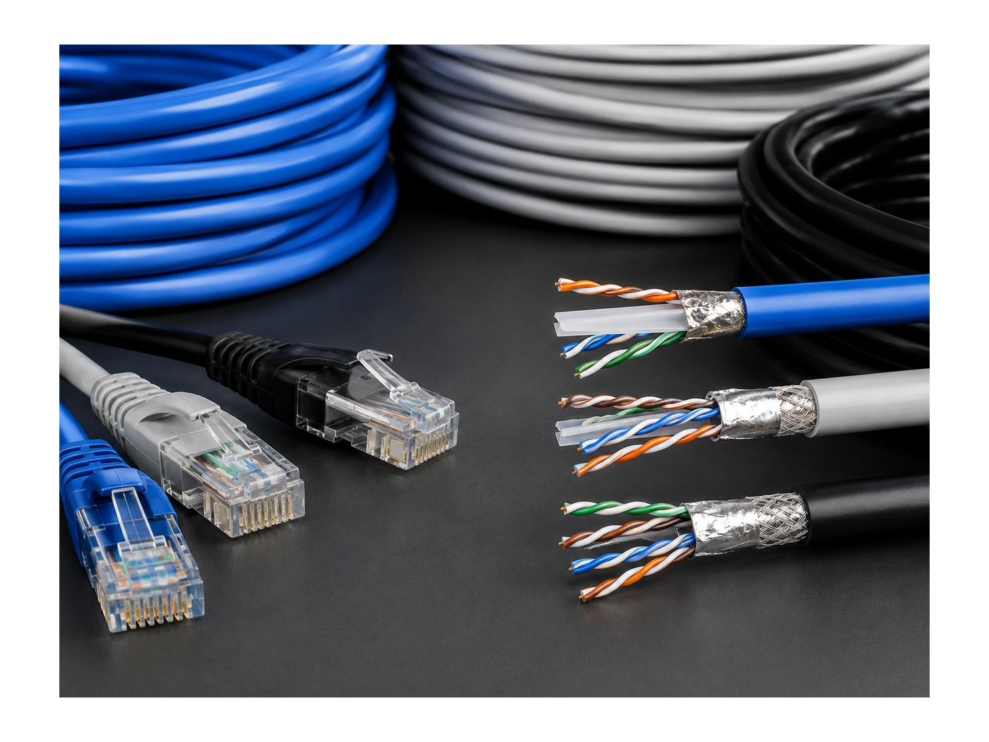Cat.6A Shielded / UTP Patch Cord